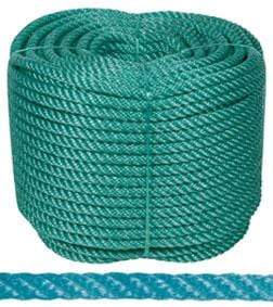8mm / Verde / 100m Rollo de cuerda de polietileno Rombull
