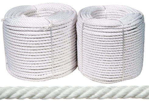 ROMBULL RONETS ROLLO CUERDA NYLON MATE 12MM-100MT BLANC