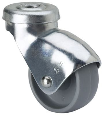 Rueda H-BP platina 10kg giratorio