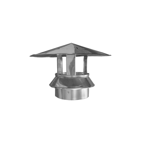 30x125mm / Inoxidable Sombrerete Inox 304 DP Dinak