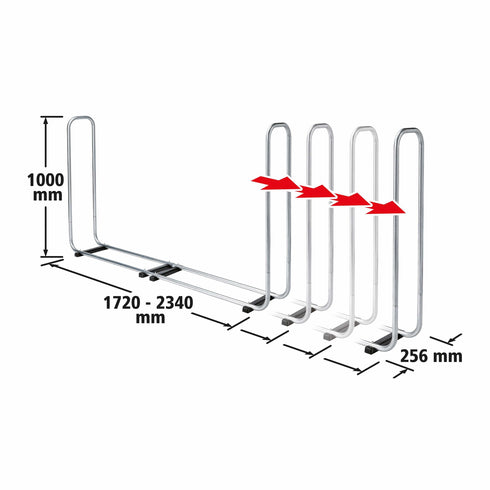 Soporte para almacenar leña Wolfcraft