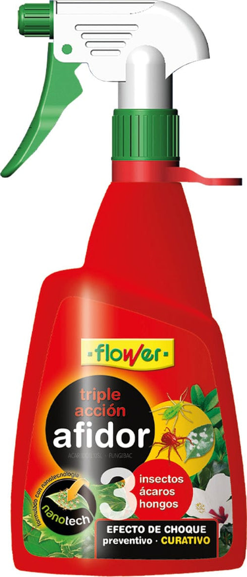 Pack de 12 unidades / 450ml Spray Afidor Triple Acción de Flower