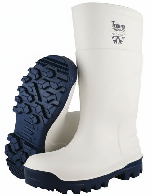 Blanco / 39 Bota Thermo Techno Boots S5 PU | -50°C | S5 CI SRC · Naranja, 39, 40, 41, 42, 43, 44, 45, 46, Verde, Blanco