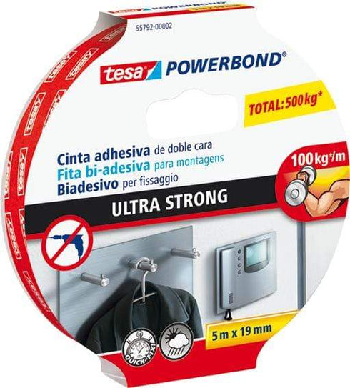 TESA-TAPE CINTA D.CARA ULTRASTRONG 55792-5MX19MM
