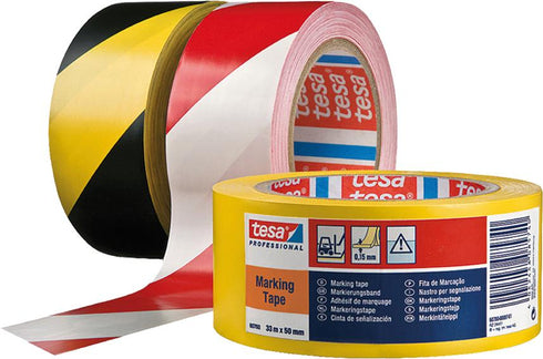 TESA-TAPE CINTA SEÑALIZ. 60760-33MX50MM NEG/AMAR