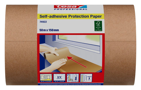 Papel protección autoadhesivo Tesa