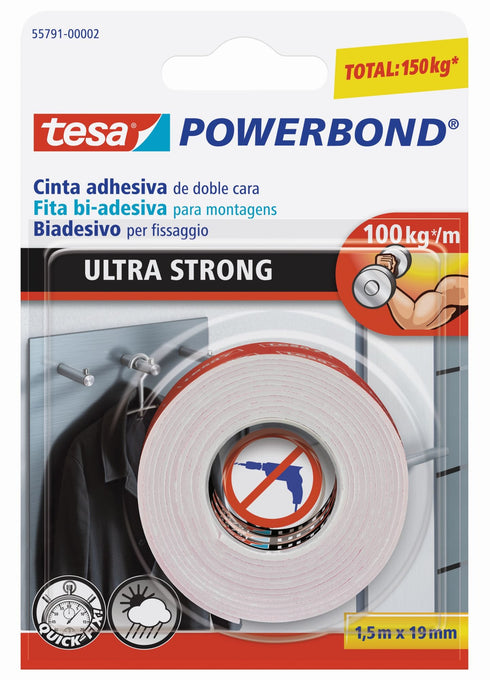 Cinta doble cara 10kg tesa