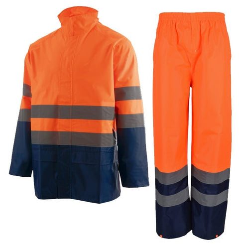 Traje agua alta visibilidad naranja