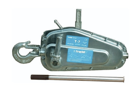 Tirfor T-7A Tractel (750kg) | Elevación y Tracción Manual - Incremental.es