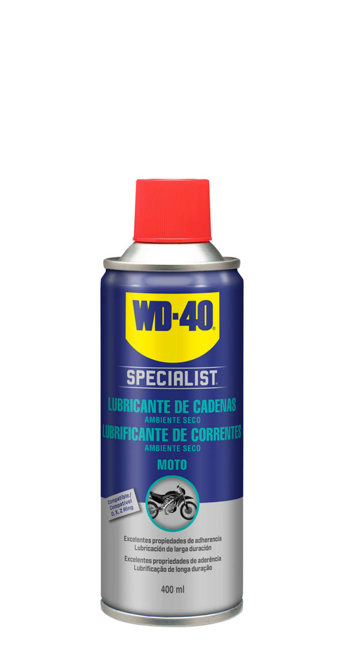 400ml / 1 unidad Lubricante cadena moto WD-40 400ml