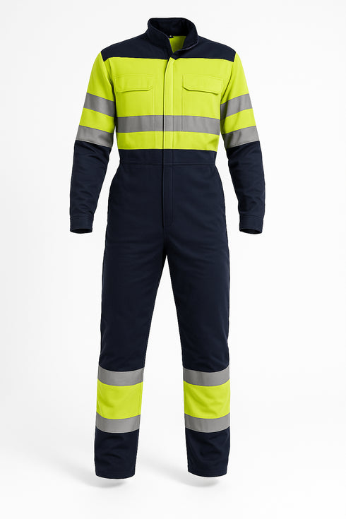 Buzo ignífugo Welder HV WLH400 | Multinorma y alta visibilidad