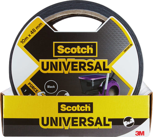 3M CINTA AMER.UNIVERSAL 2904 10MX48MM NEGRO