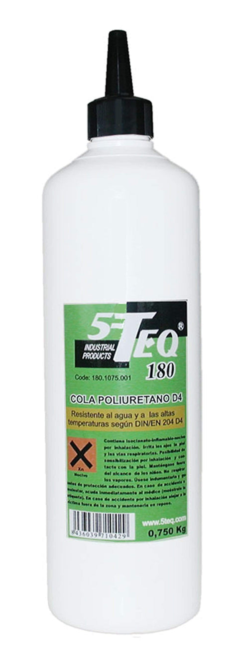 5-TEQ COLA POLIURETANO D4 180 BIBERON 750GR.