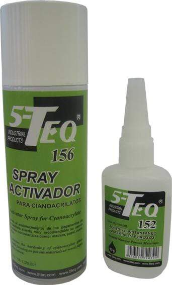 5-TEQ KIT ADHESIVO 152 50GR+ACTIV. 156 150ML