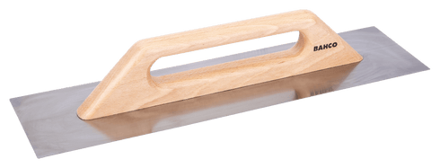 300x150mm Llana de Acero al Carbono con Mango de Madera Bahco 204