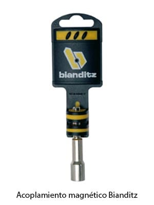 BIANDITZ 5mm Acoplamiento magnético para tornillos de cabeza hexagonal Bianditz