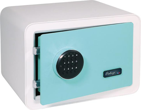 BTV CAJA FUERTE SOBREPONER VINTAGE BLANCA-AZ