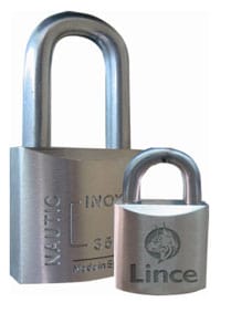 LINCE CANDADO INOX 550/45 A.N.