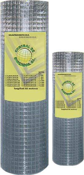 CENTRAL DE ENREJADOS MALLA ELECT.06X06X0,50MM 1,00X25M