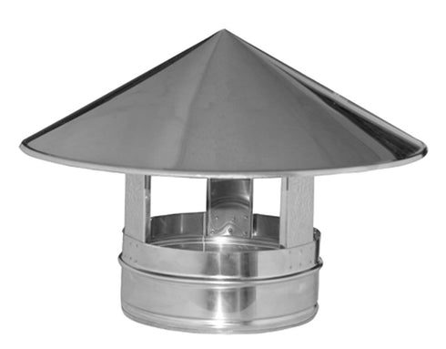DINAK 100mm Sombrerete Dinak SP inoxidable 304