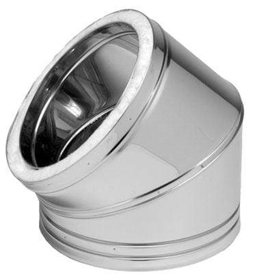 DINAK CODO DP INOX 304 45º 125MM