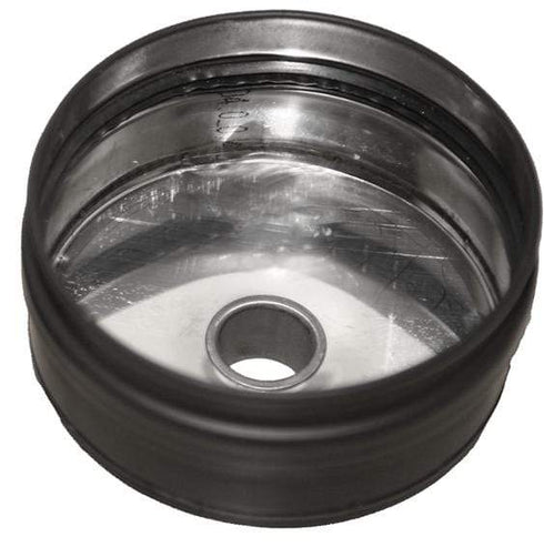 80mm Colector de Hollin Deko Pellet con Desague Dinak