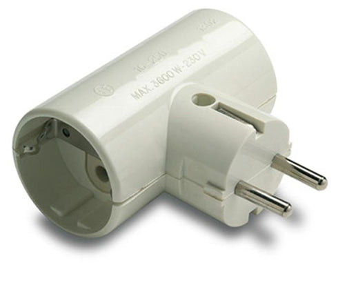 FAMATEL ADAPTADOR 1302 DOBLE TT CERAMIC.16A-250V