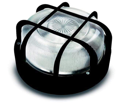 FAMATEL APLIQUE 4411G REDONDO E27 60W NEGRO