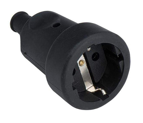 FAMATEL BASE 241 TT GOMA NEGRO IP44 16A-250V