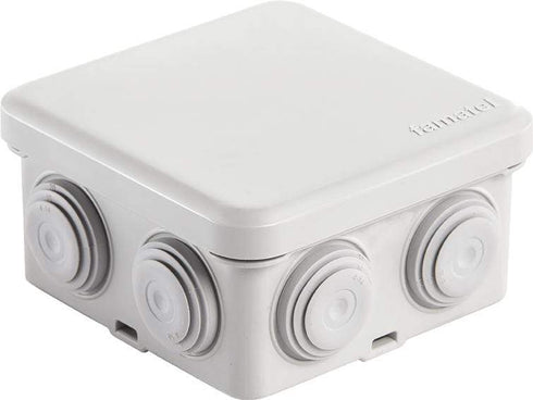 FAMATEL CAJA 3028 ESTANCA 85X85X45 7 CONOS Ø20