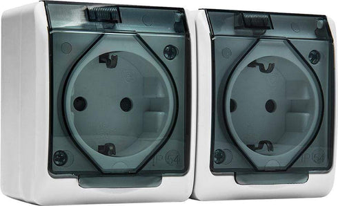 FAMATEL DOBLE BASE 5125 TTL ESTANCO 16A-250V