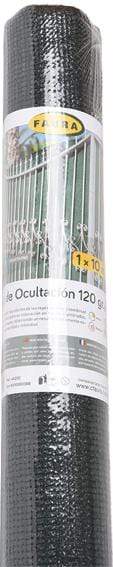 FAURA MALLA OCULTAC.95% 44203 1,5M VERDE R/10M