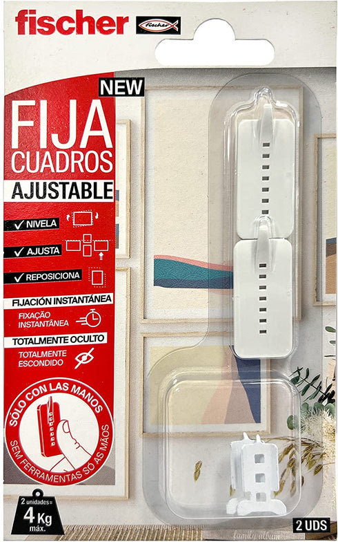 FISCHER FIJA CUADROS AJUSTABLE 559043 BLISTER 2U