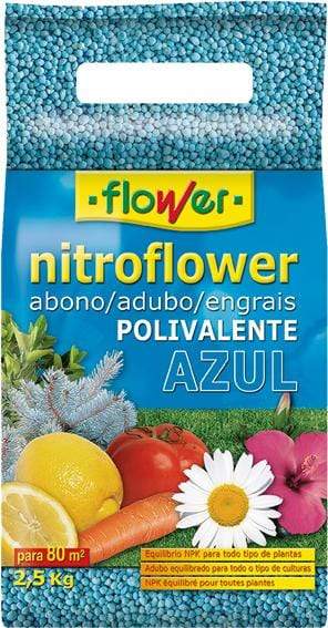 FLOWER ABONO POLI.NITROFLOWER 10529 2,5KG AZUL