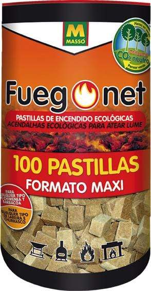 FUEGO NET PASTILLAS ECOLOGICAS BOTE 231169-100PZ