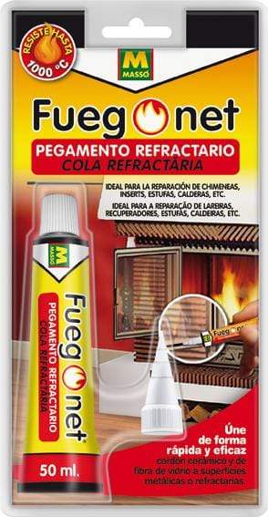 FUEGO NET PEGAMENTO REFRACTARIO 231295 TUBO 50ML