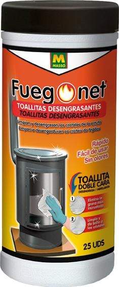 FUEGO NET TOALLITAS DESENGRASANTES 231487 25U