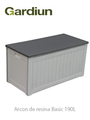 Arcon de resina Gardiun Basic 190 litros