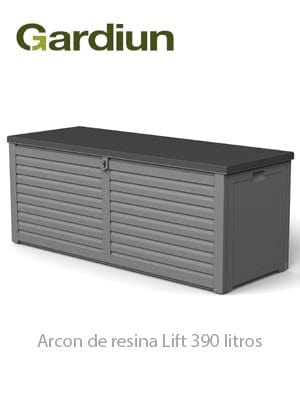 Arcon de Resina Gardiun Lift 390 litros