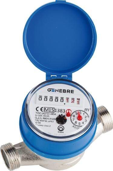 GENEBRE CONTADOR AGUA QN-1,5F 6110C 05 C/RACORES