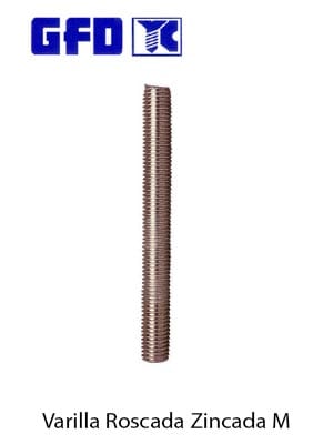 GFD M04x1000mm Varilla Roscada Zincada M Grupo Fontana GFD