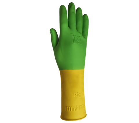 4 / Amarillo - verde / 12 unidades Juba Guantes infantiles Garden H264 Pack 12 Uds