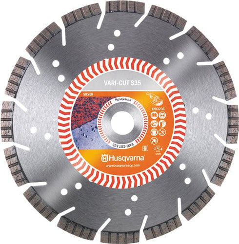 HUSQVARNA 115x22.2mm Disco Husqvarna Vari Cut S35