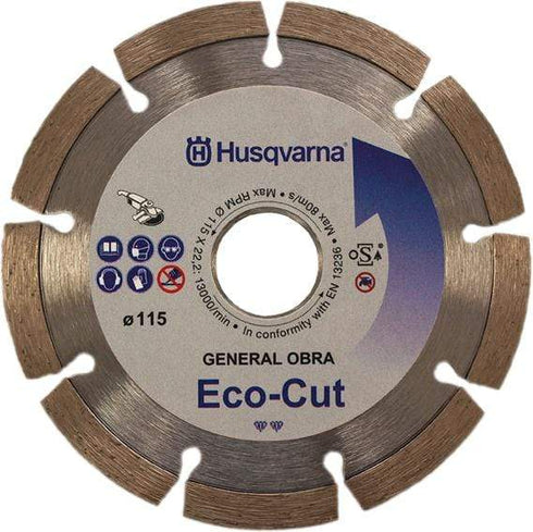 HUSQVARNA DISCO SEGMENTADO G.OBRA ECO-CUT 115