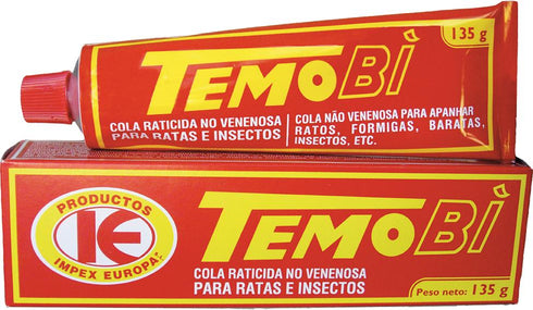 IMPEX RATICIDA COLA TEMOBI TUBO 135GR