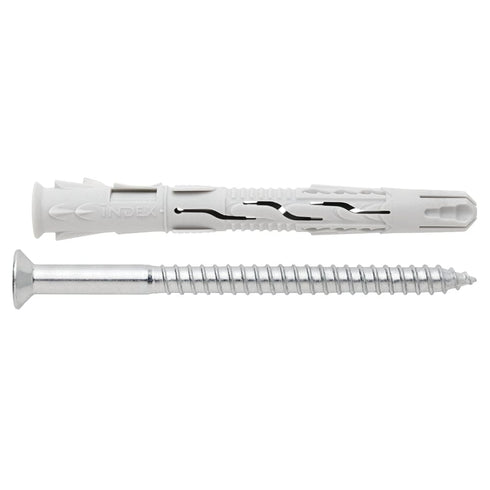 INDEX 08X080 - 50 / Avellanada T-NUX A Index Taco Nylon Universal Cincado T Nux Caja 50 Uds