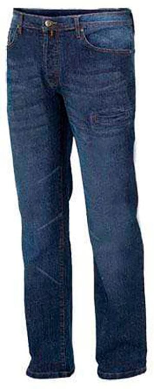 Industrial Starter Ropa de trabajo S / Azul Pantalon Starter Jeans Jest Stretch 8025