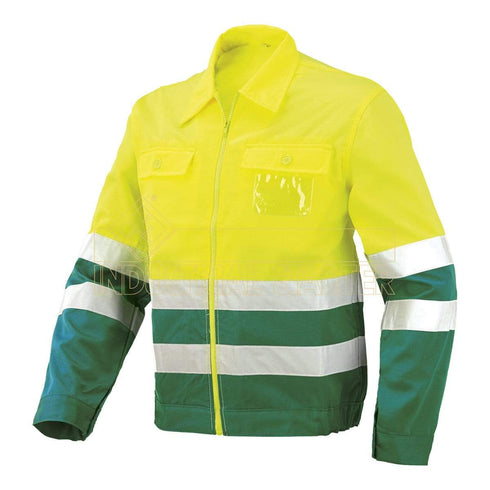 Industrial Starter S / Verde - Amarillo Cazadora de alta visibilidad Starter 8546 bicolor