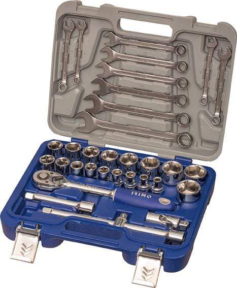 IRIMO JGO.LLAVES VASO 1/2''+COMB.12933W4 33PZS