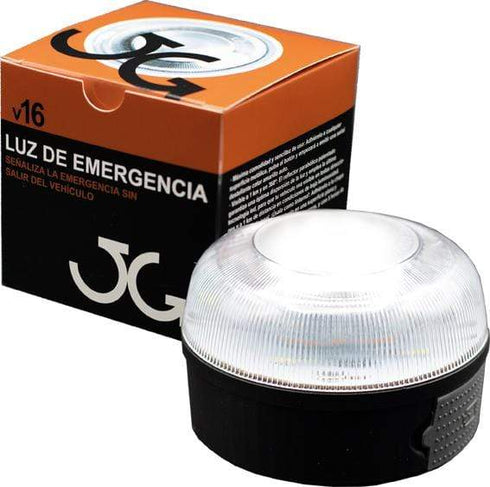 JG SEÑALIZACION BALIZA EMERGENCIA LED V16